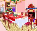 Christmas Dining Room 2 - karácsonyi lányos játék